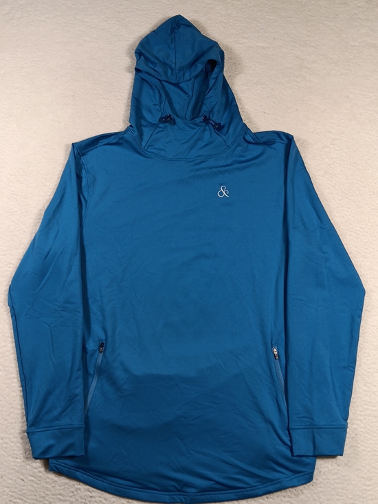 Swannies Golf Other - Swannies Golf Pullover Mens XL Blue Ivy Hoodie Performance Athleisure